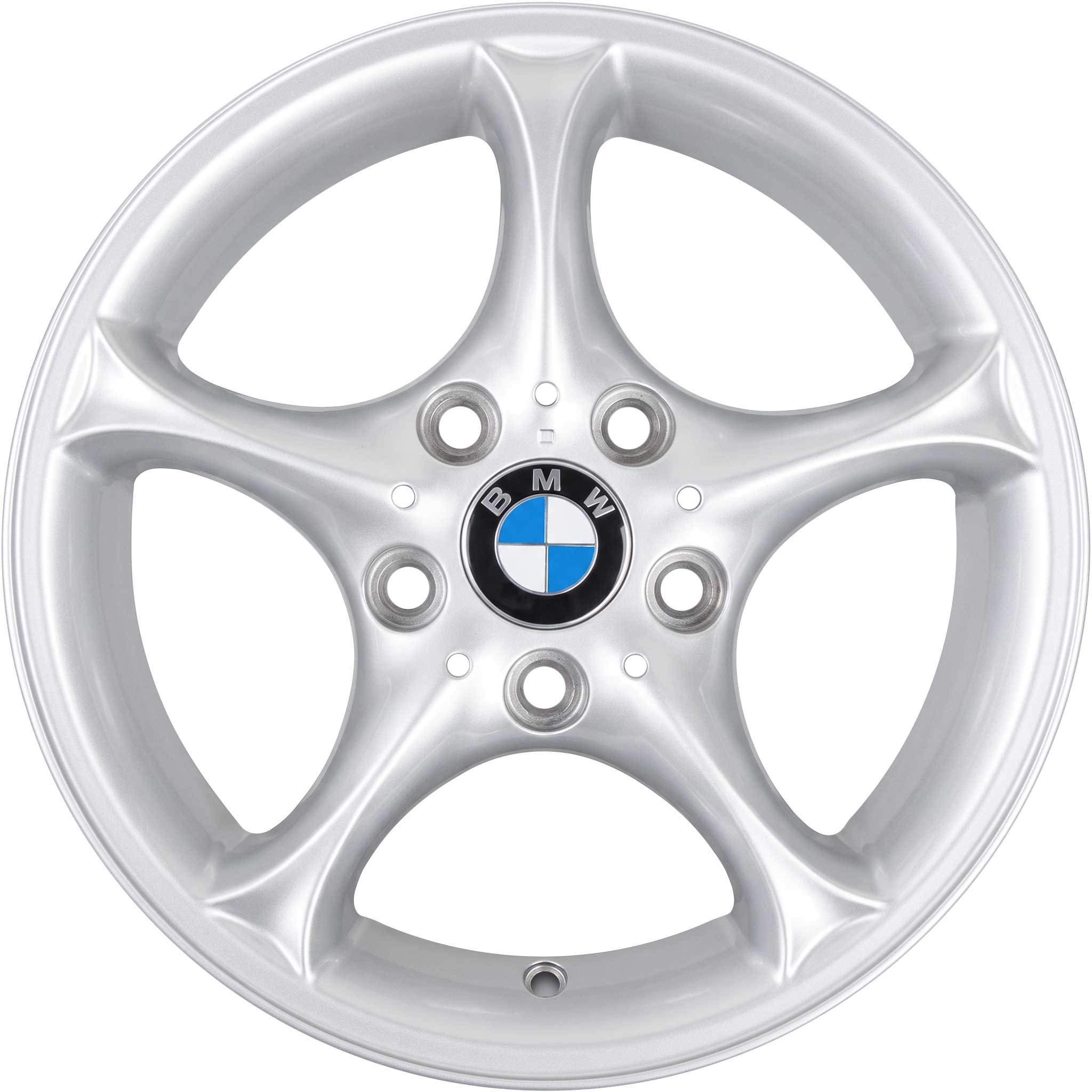BMW 102 Silver Alloy Wheel Product Image #1