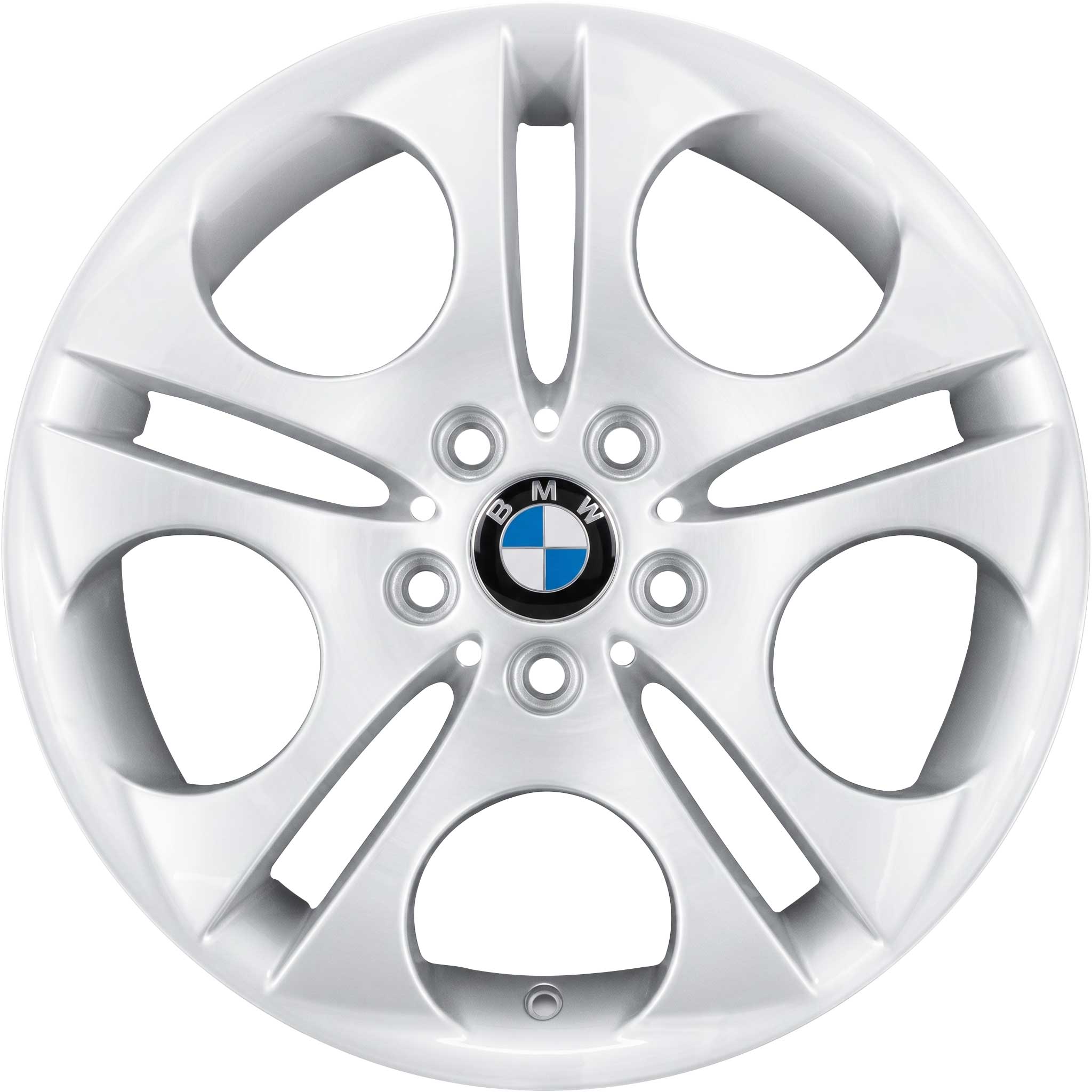 BMW 107 Silver Alloy Wheel Product Image #1