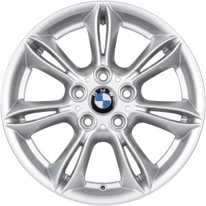 17" BMW 103 Silver alloy wheel