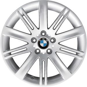BMW 120 Silver Alloy Wheel for BMW 6 Series E63 - Sizes 18in