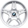 BMW 125 Silver Wheel Img 1