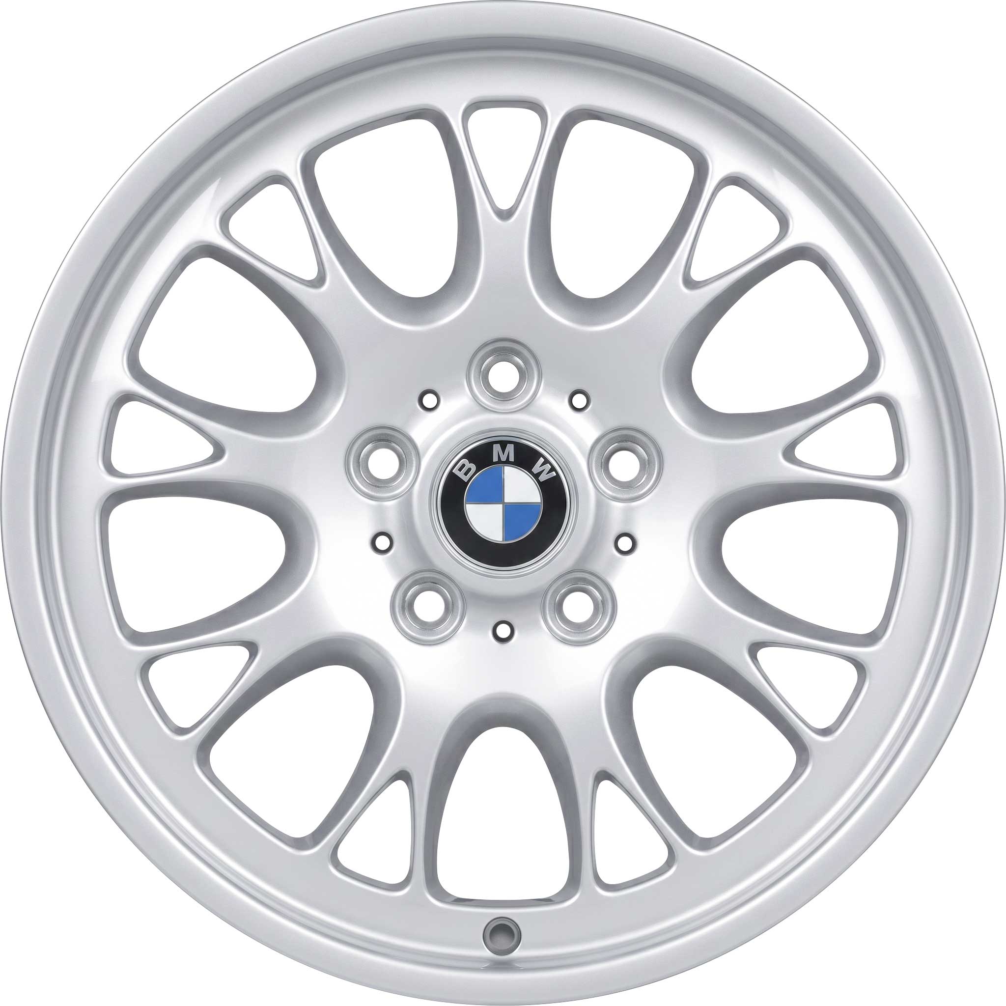 BMW 133 Silver Alloy Wheel Product Image #1