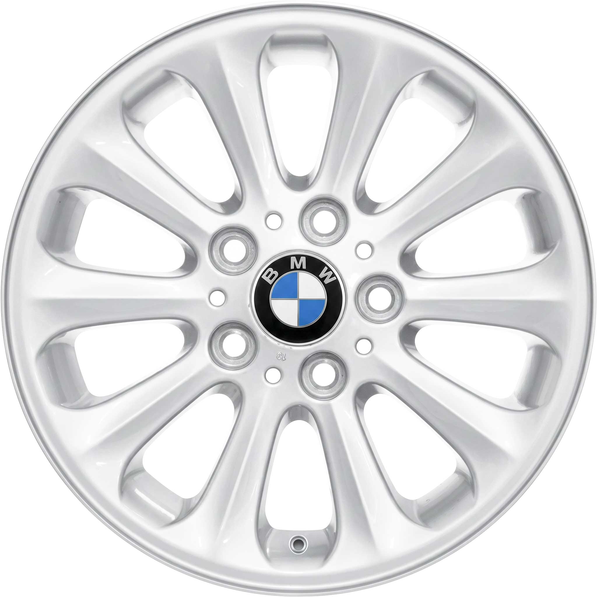 BMW 139 Silver Alloy Wheel Product Image #1