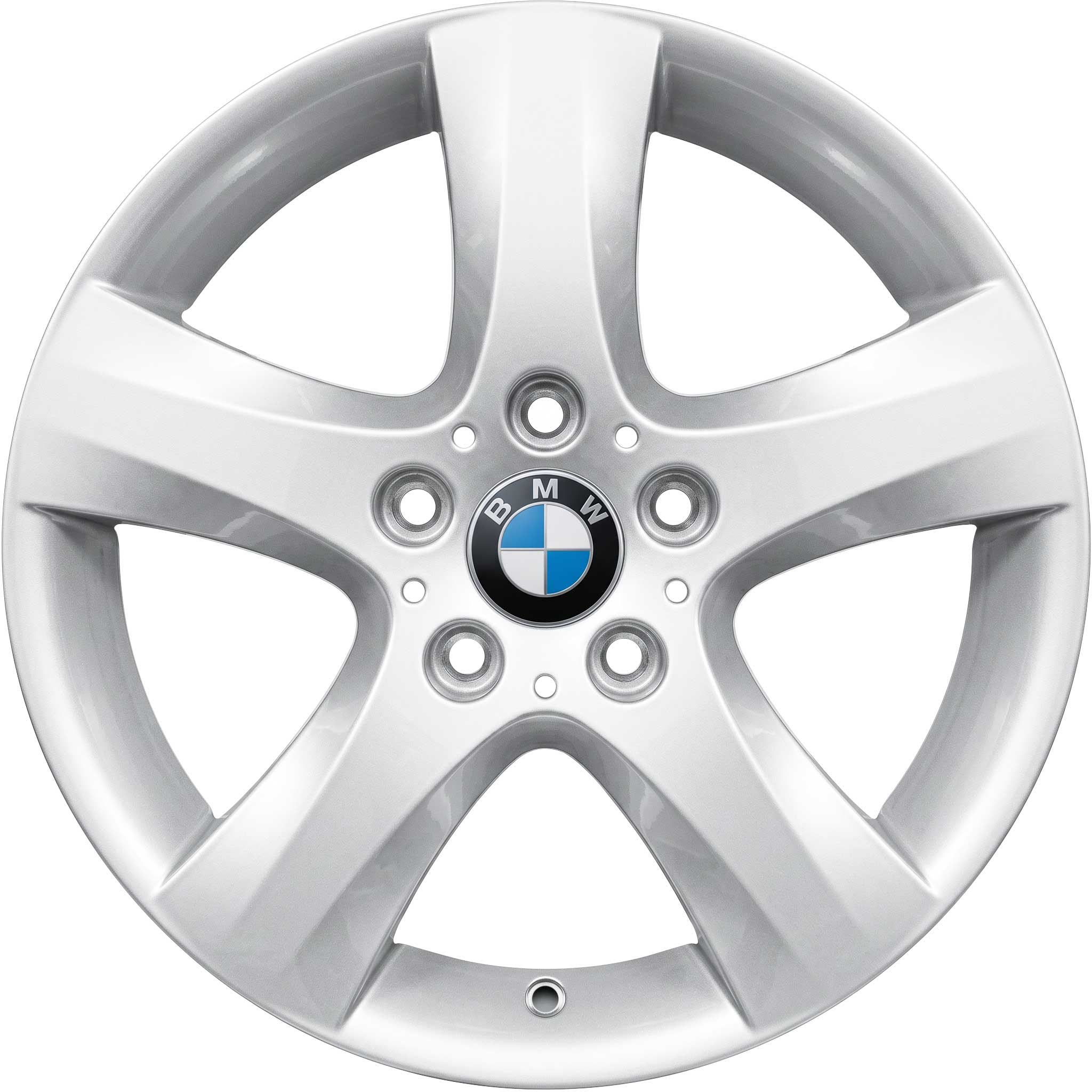 BMW 142 Silver Alloy Wheel Product Image #1