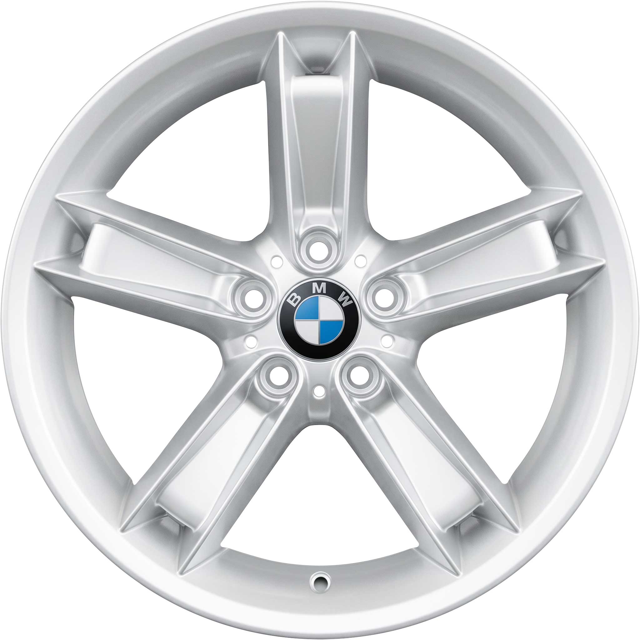 BMW 147 Silver Alloy Wheel Product Image #1