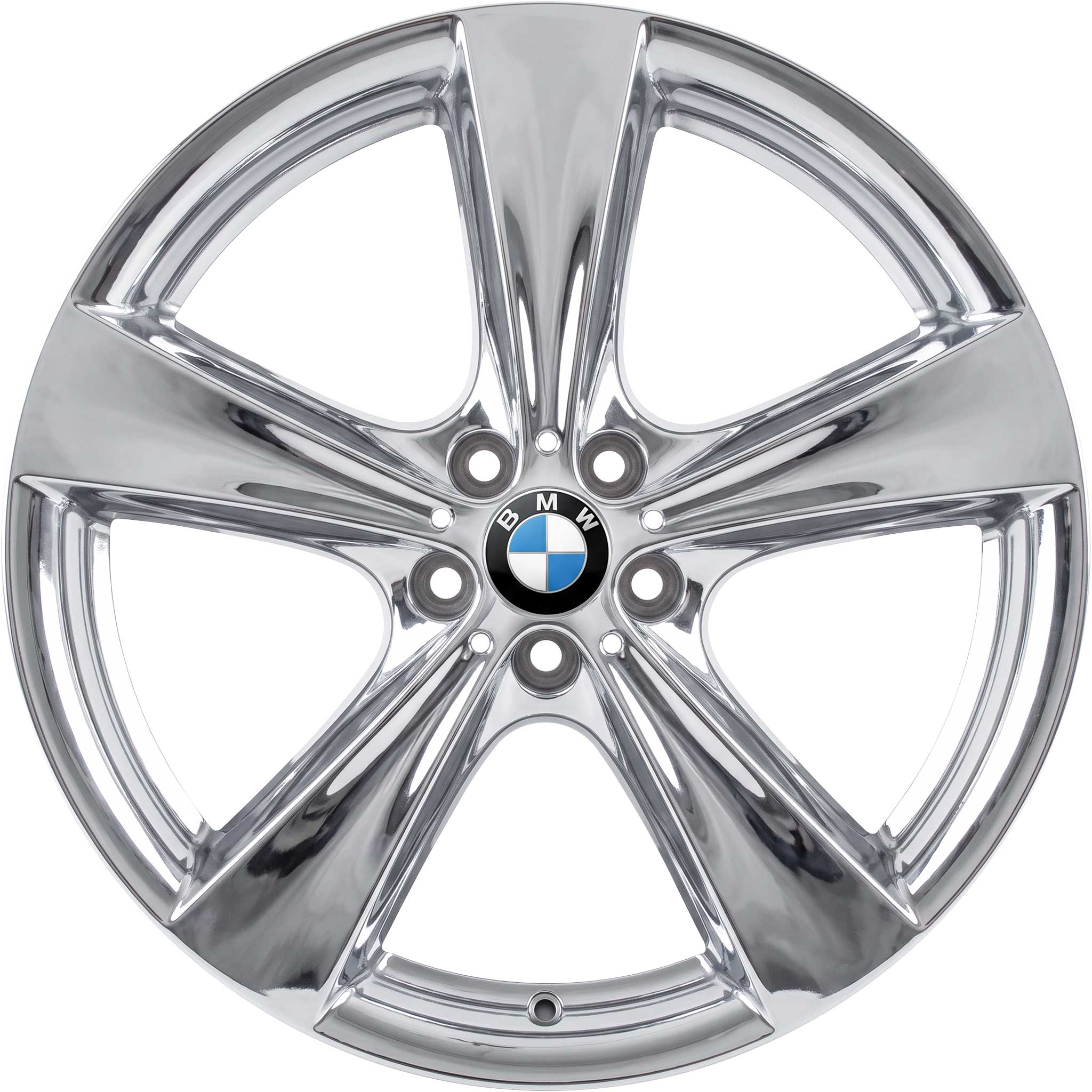 BMW 128 Summer Chrome Alloy Wheel Product Image #1