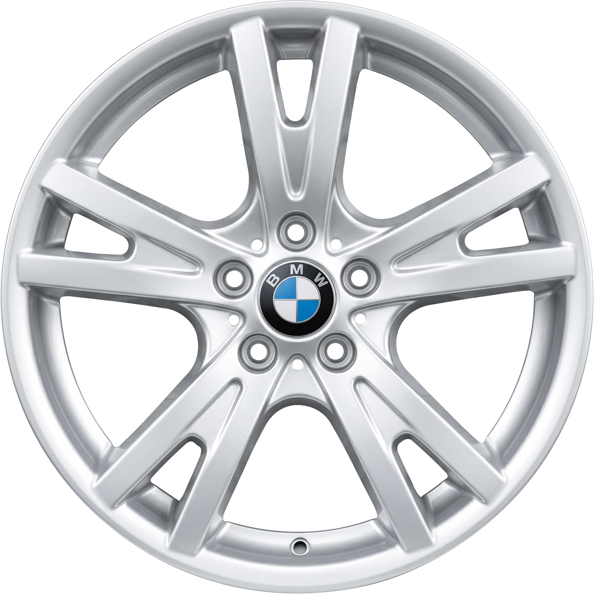 BMW 150 Silver Alloy Wheel Product Image #1