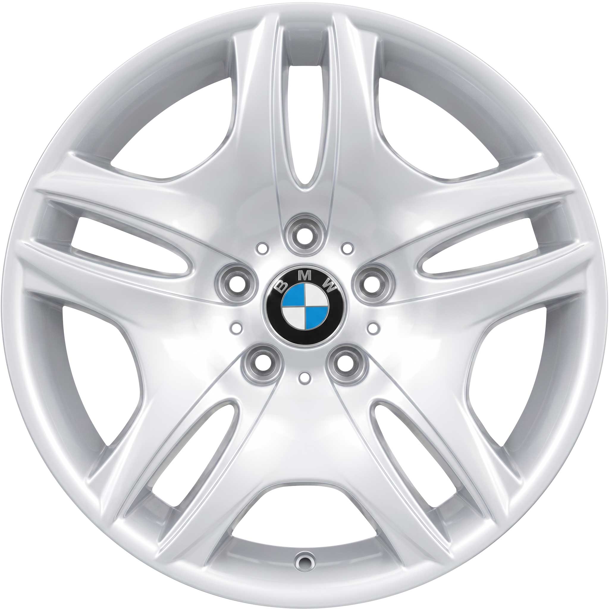 BMW 129 Silver Alloy Wheel Product Image #1