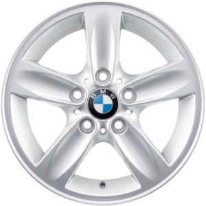 BMW 140 Silver Alloy Wheel for BMW 1 Series E82 - Sizes 16in