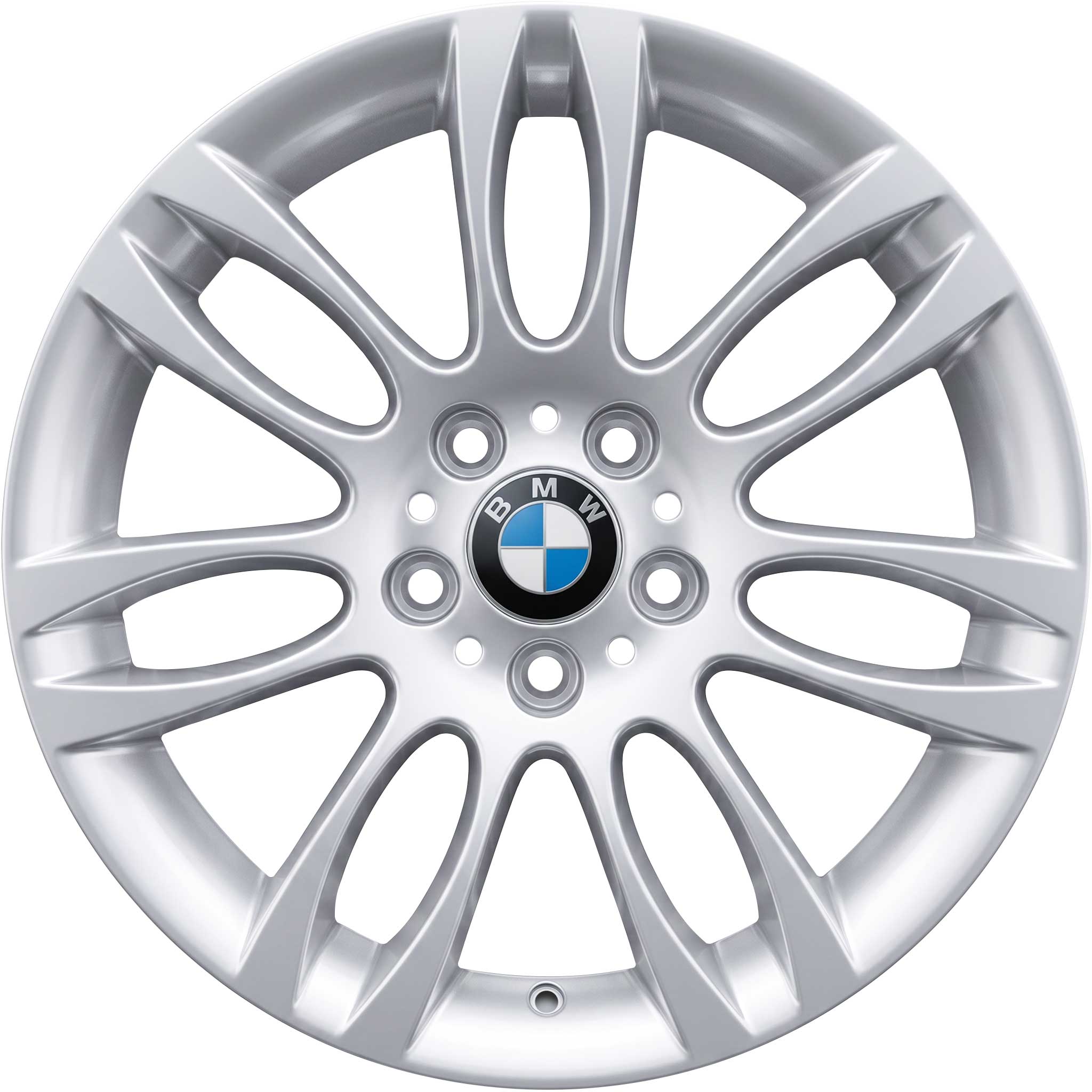 BMW 195 Silver Alloy Wheel Product Image #1