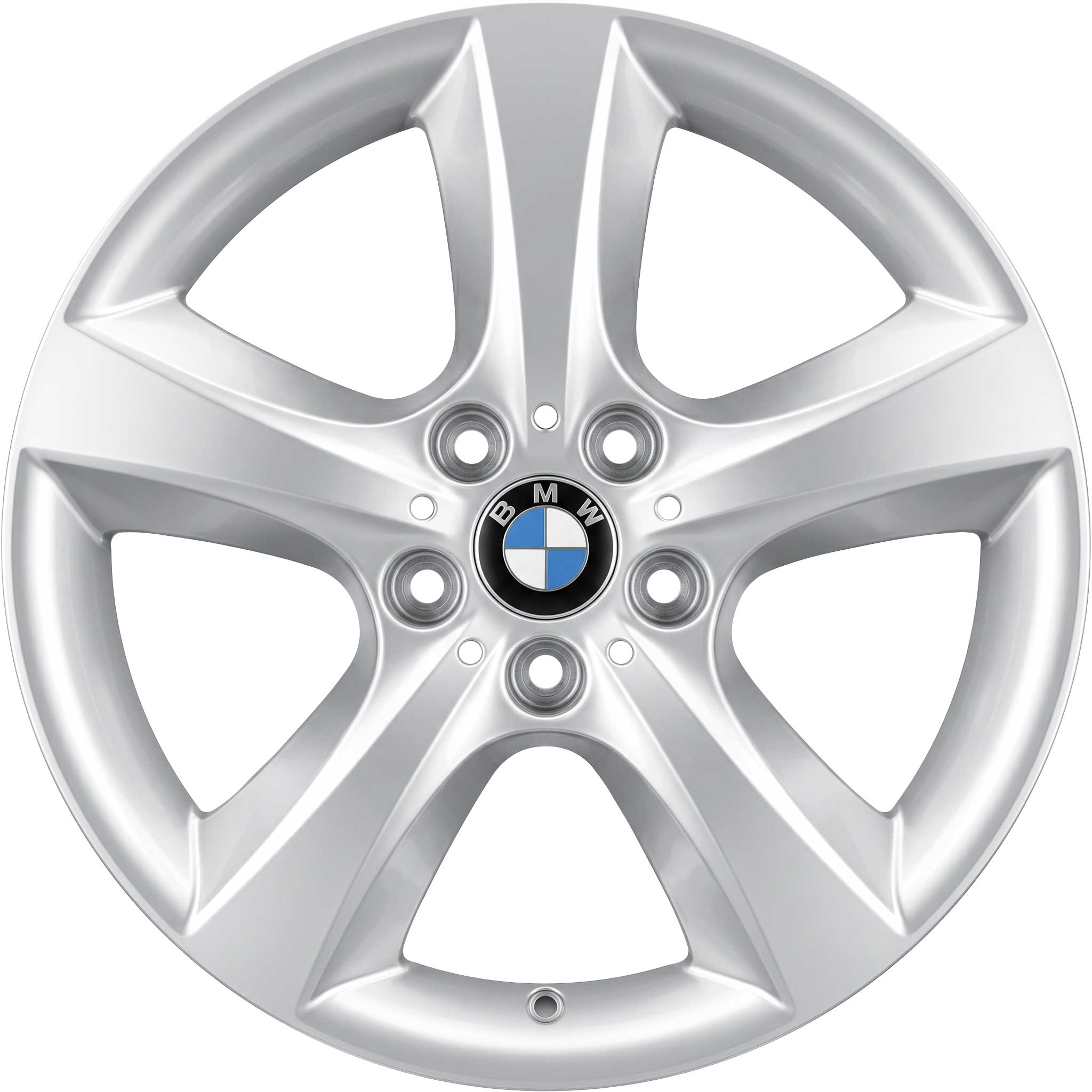 BMW 210 Silver Alloy Wheel Product Image #1