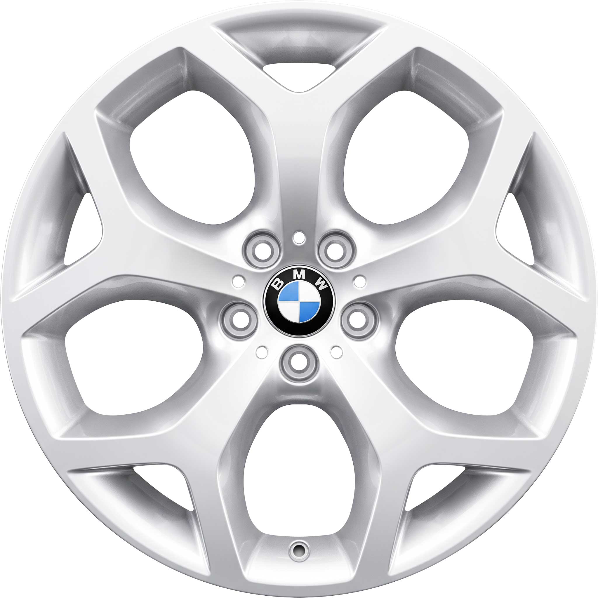 BMW 214 Silver Alloy Wheel Product Image #1