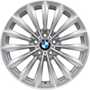 BMW 252 Forged Grey with Polished (Forged) Alloy Wheel for BMW 5 Series F07 - Sizes 19in