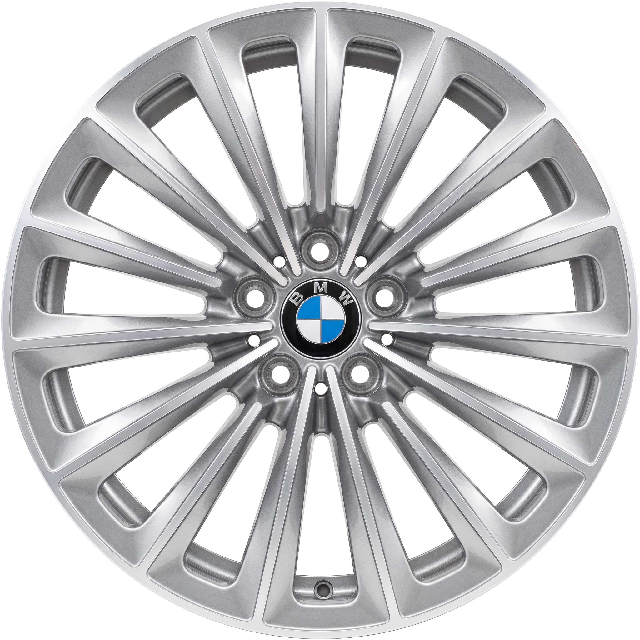 BMW 252 Forged Grey with Polished (Forged) Alloy Wheel Product Image #1