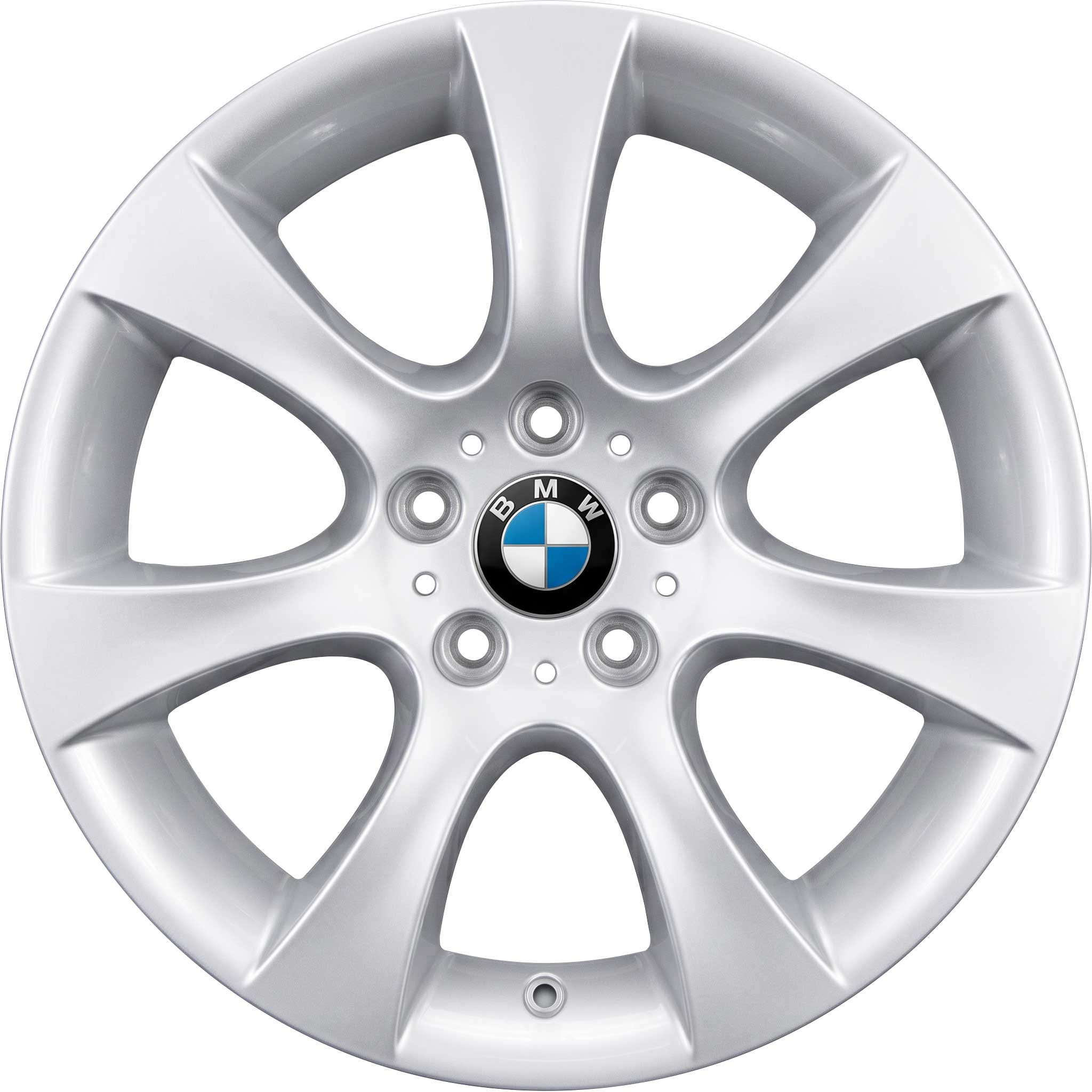 BMW 124 Silver Alloy Wheel Product Image #1