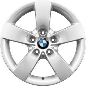 16" BMW 242 Silver alloy wheel