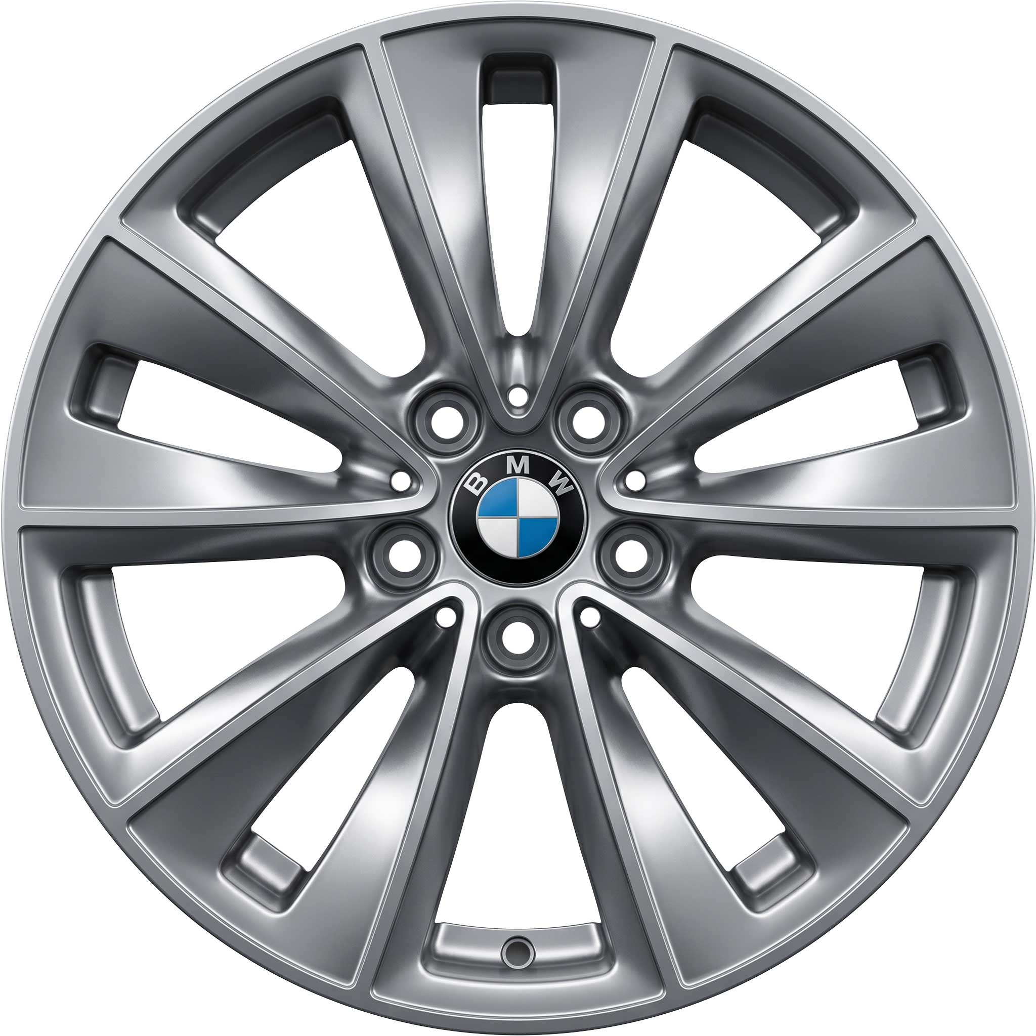 BMW 247 Forged Grey with Polished (Forged) Alloy Wheel Product Image #1