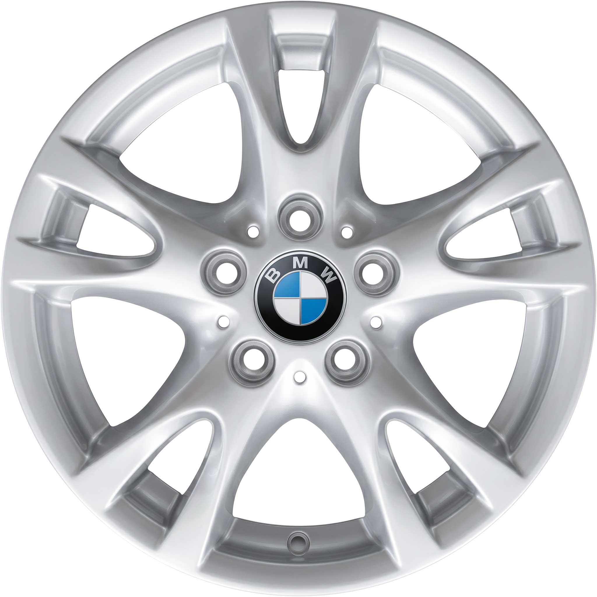 BMW 255 Silver Alloy Wheel Product Image #1