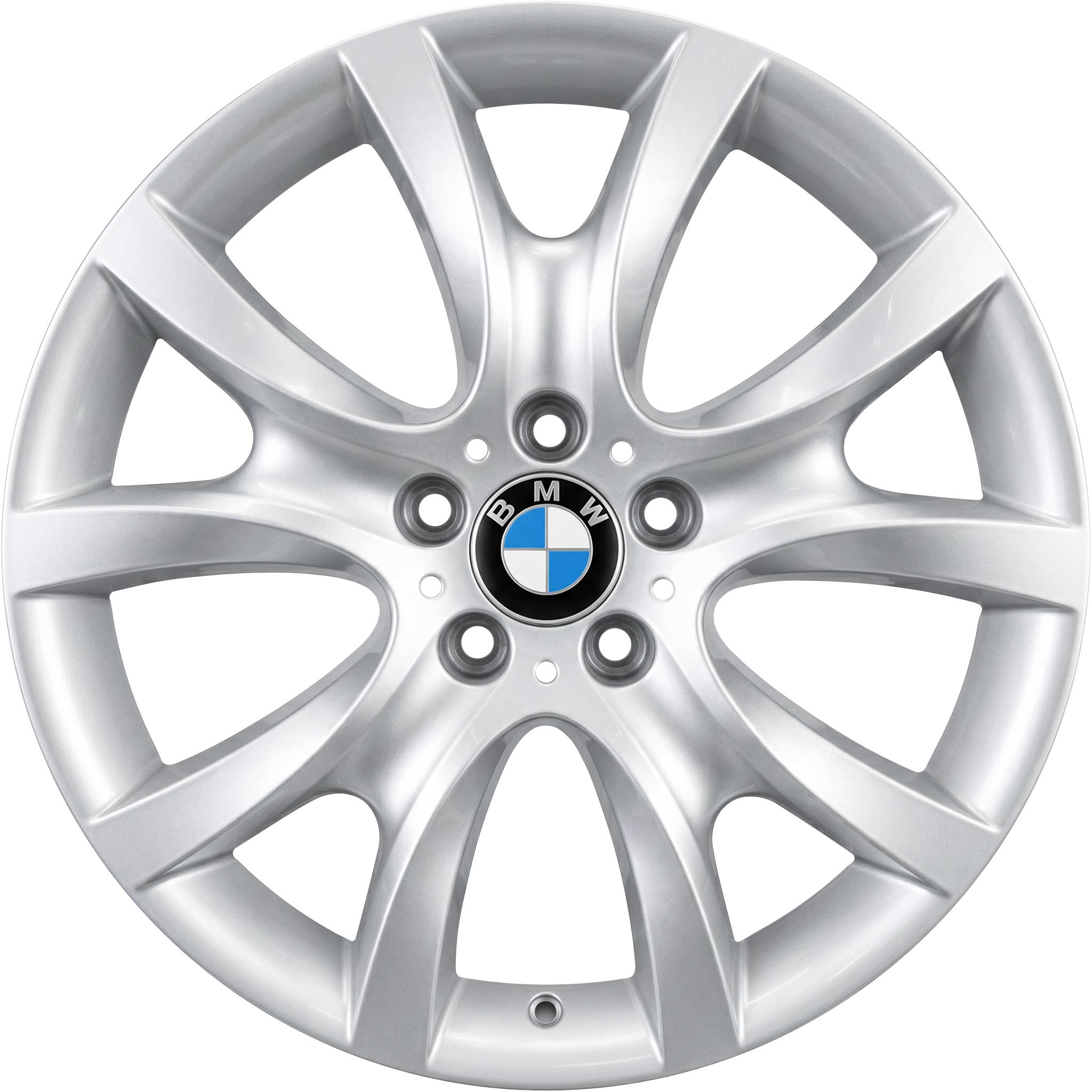 BMW 257 Silver Alloy Wheel Product Image #1