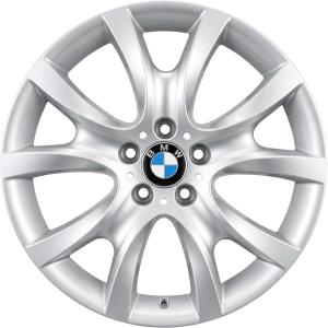 BMW 257 Silver Alloy Wheel for BMW X5 F15 - Sizes 19in
