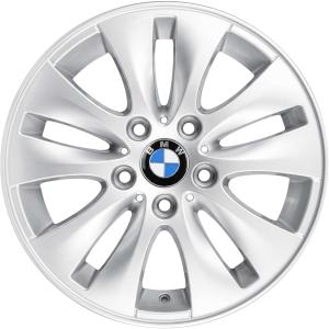 BMW 229 Silver Alloy Wheel for BMW 1 Series E81 E87 - Sizes 16in
