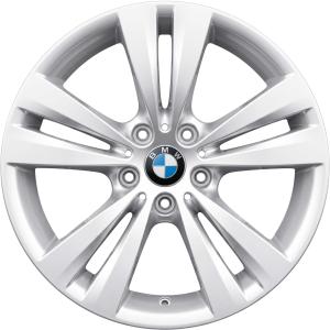 BMW 266 Silver Alloy Wheel for BMW 6 Series E63 - Sizes 18in