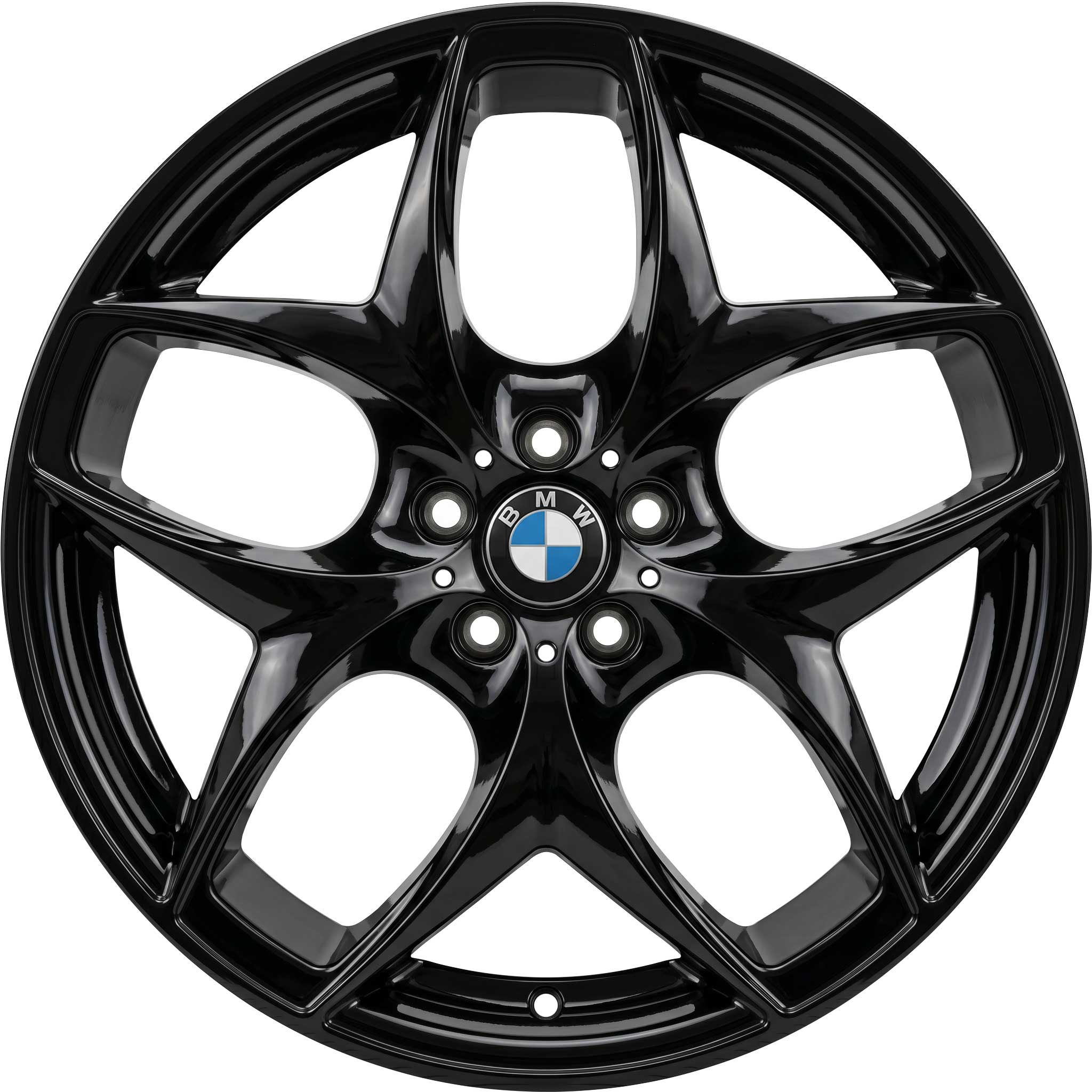 BMW 215 Black Alloy Wheel Product Image #1
