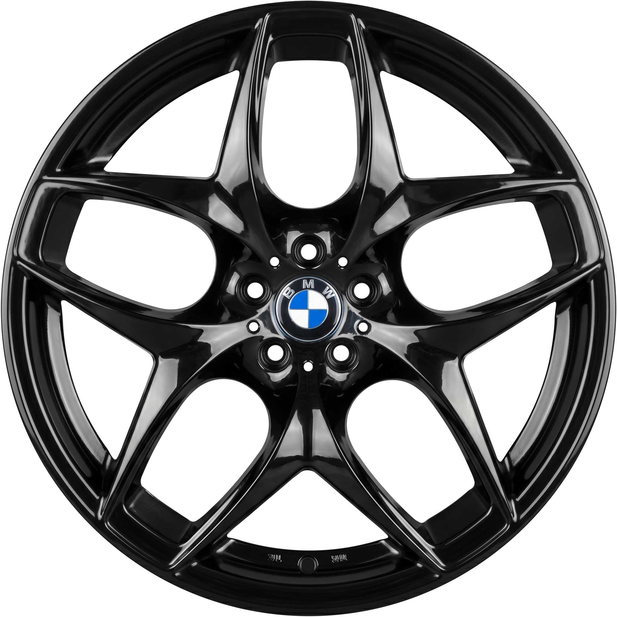 BMW 215 Black Alloy Wheel Product Image #1