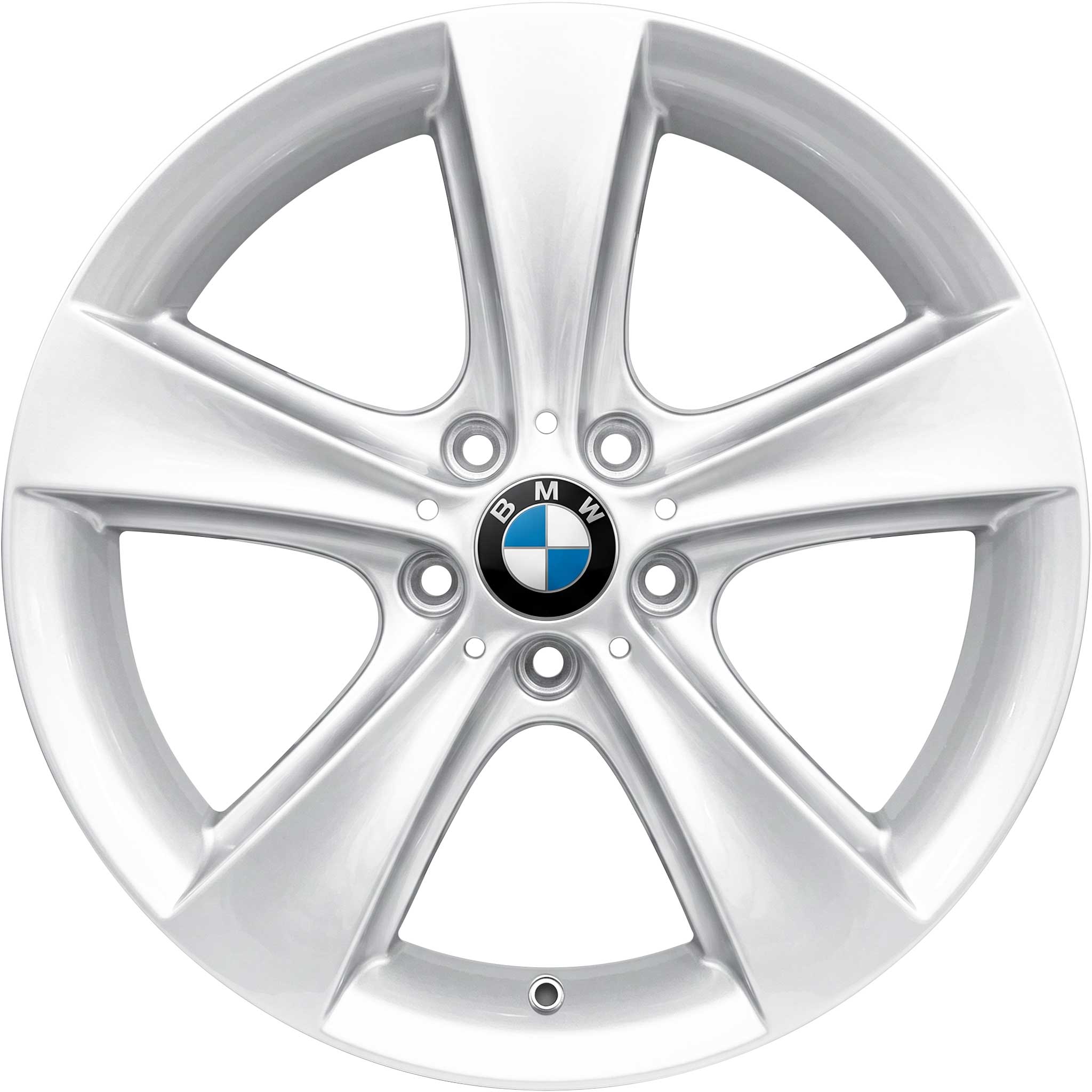 BMW 128 Silver Alloy Wheel Product Image #1