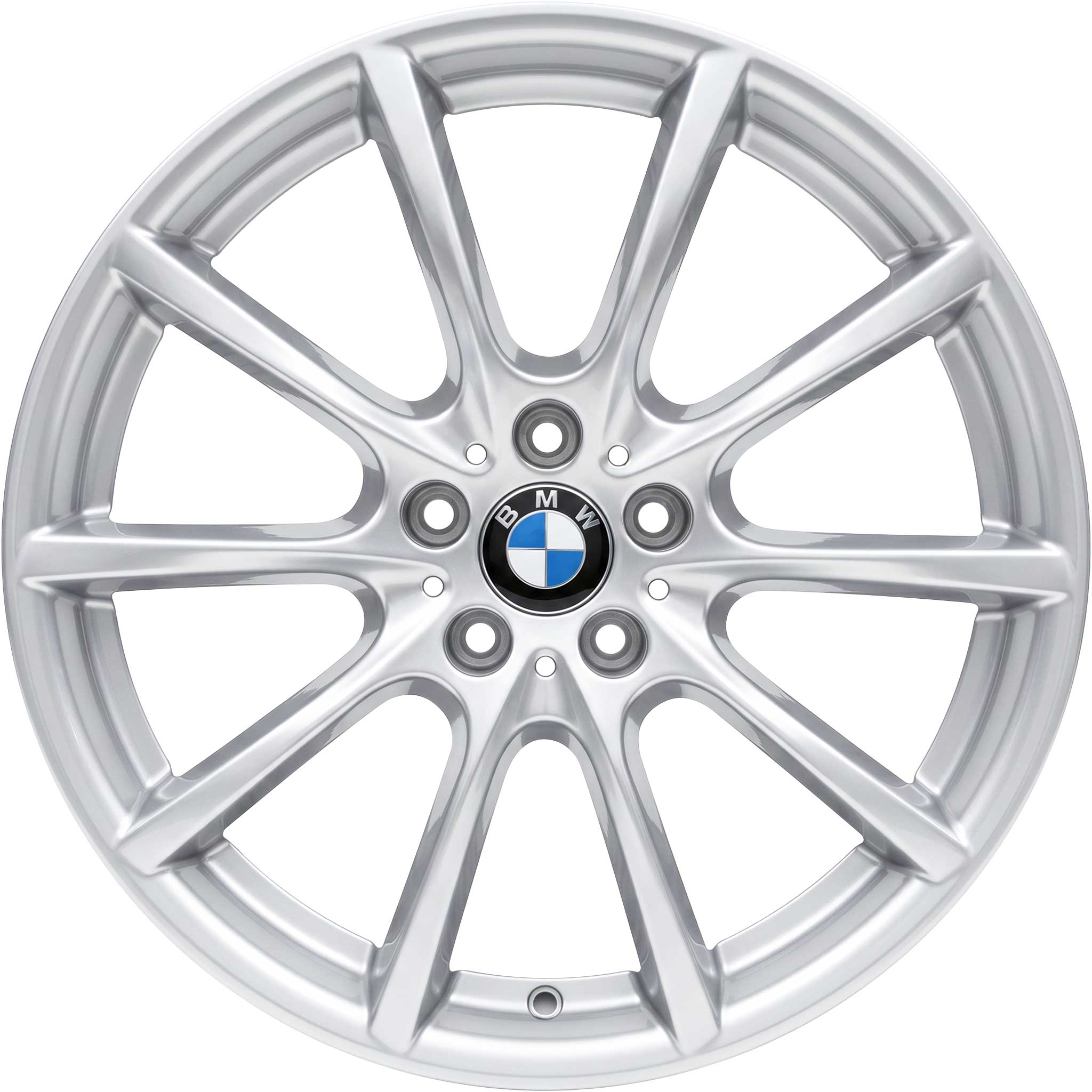 BMW 281 Silver Alloy Wheel Product Image #1