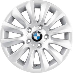 BMW 282 Silver Alloy Wheel for BMW 3 Series E90 - Sizes 16in