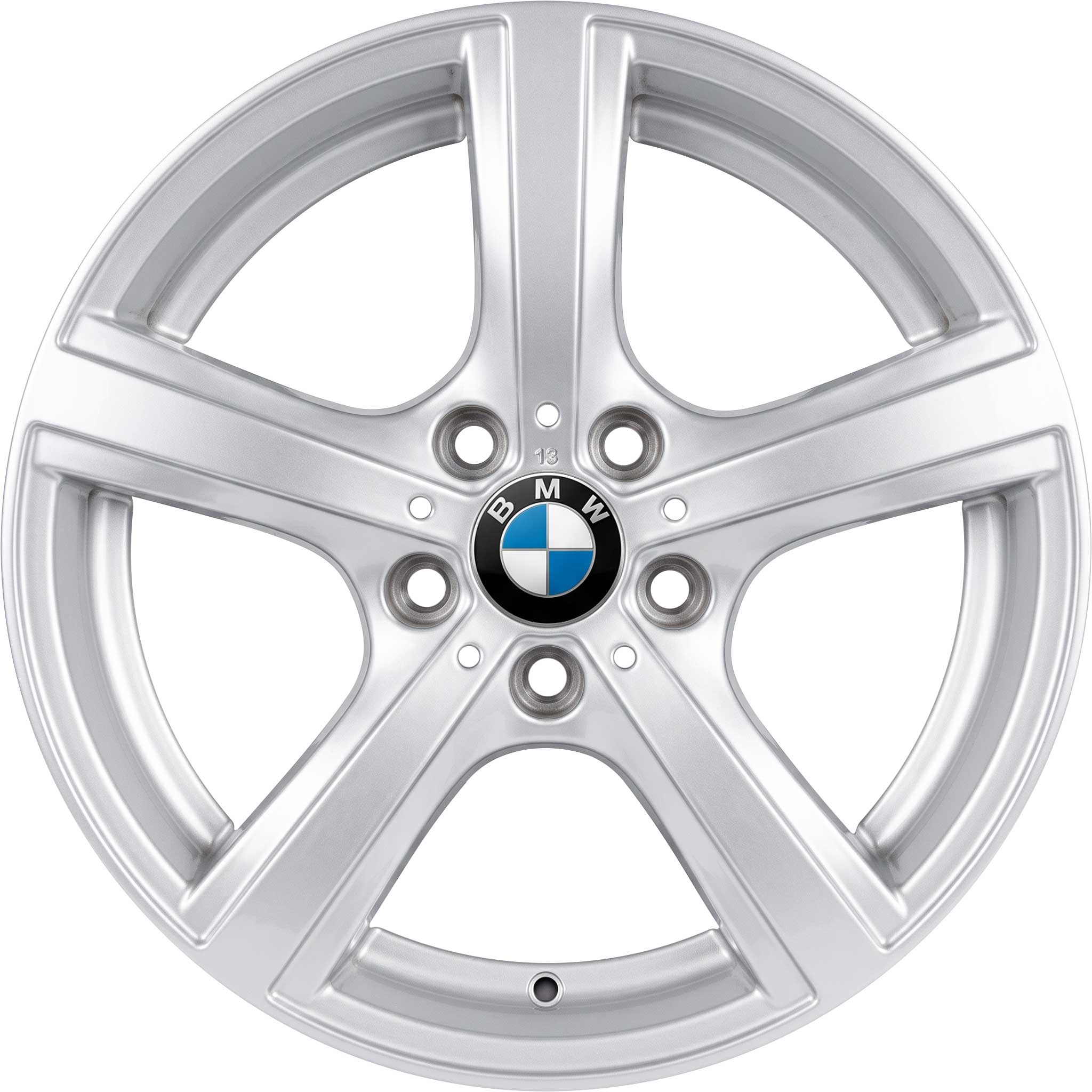 BMW 290 Silver Alloy Wheel Product Image #1