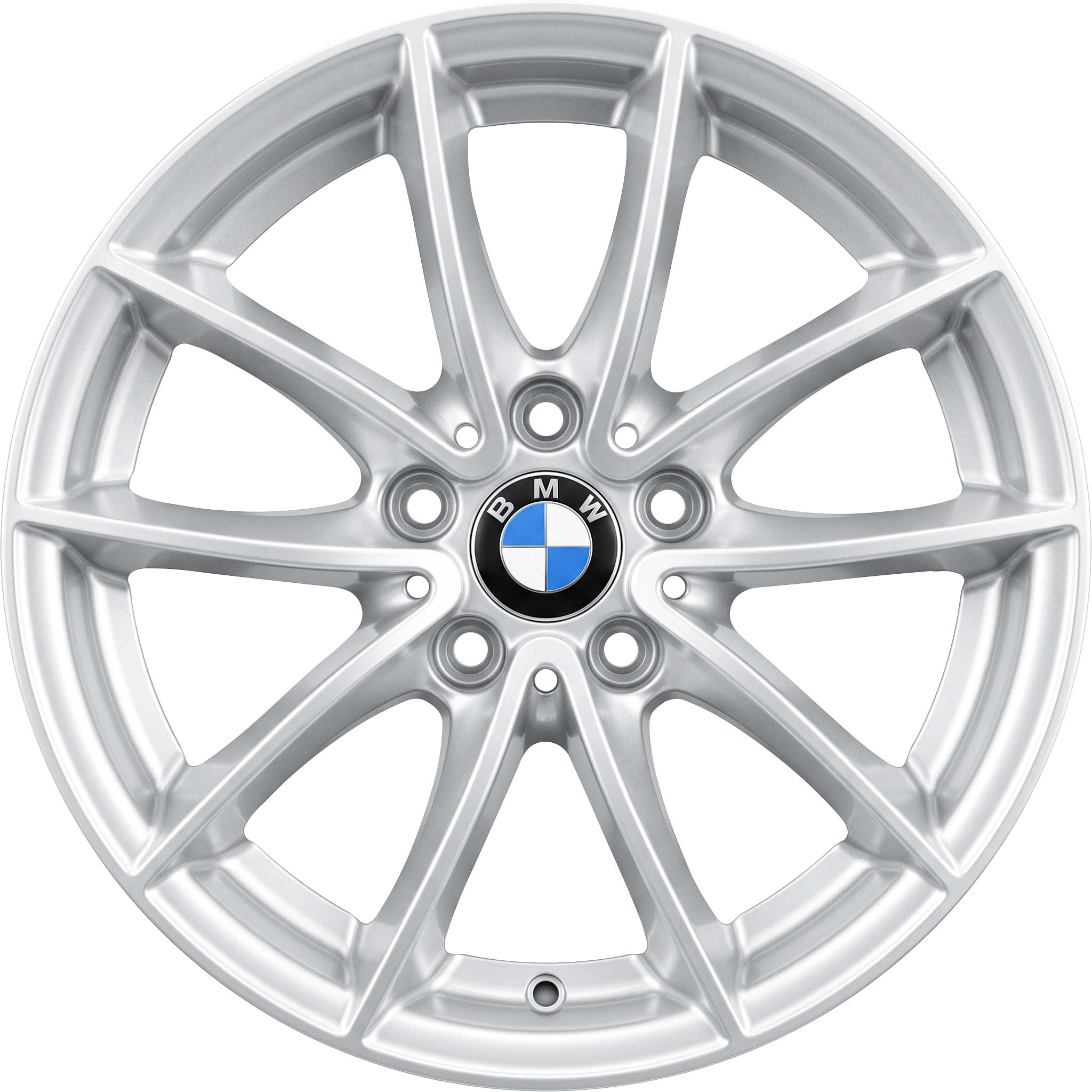 BMW 304 Silver Alloy Wheel Product Image #1
