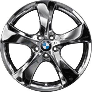 21" BMW 311 Midnight Chrome alloy wheel