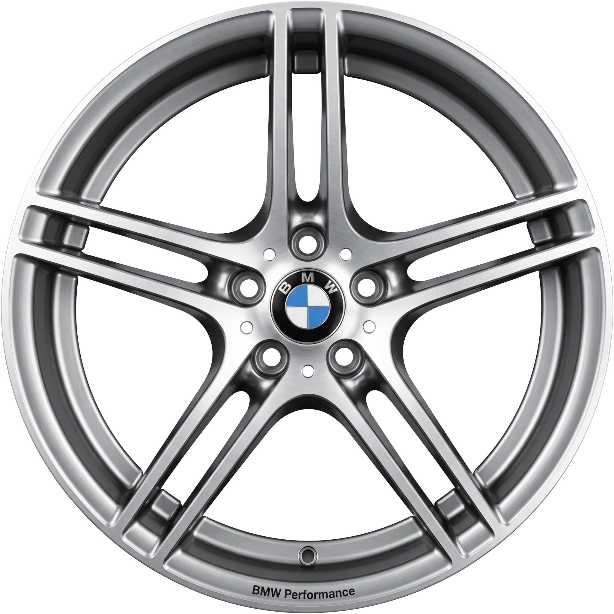 BMW 313 Performance Silver with Bright Turned Alloy Wheel Product Image #1