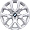 BMW 334 Silver Wheel Img 1