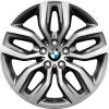 BMW 337 Ferric Grey with Bright Turned Wheel Img 1