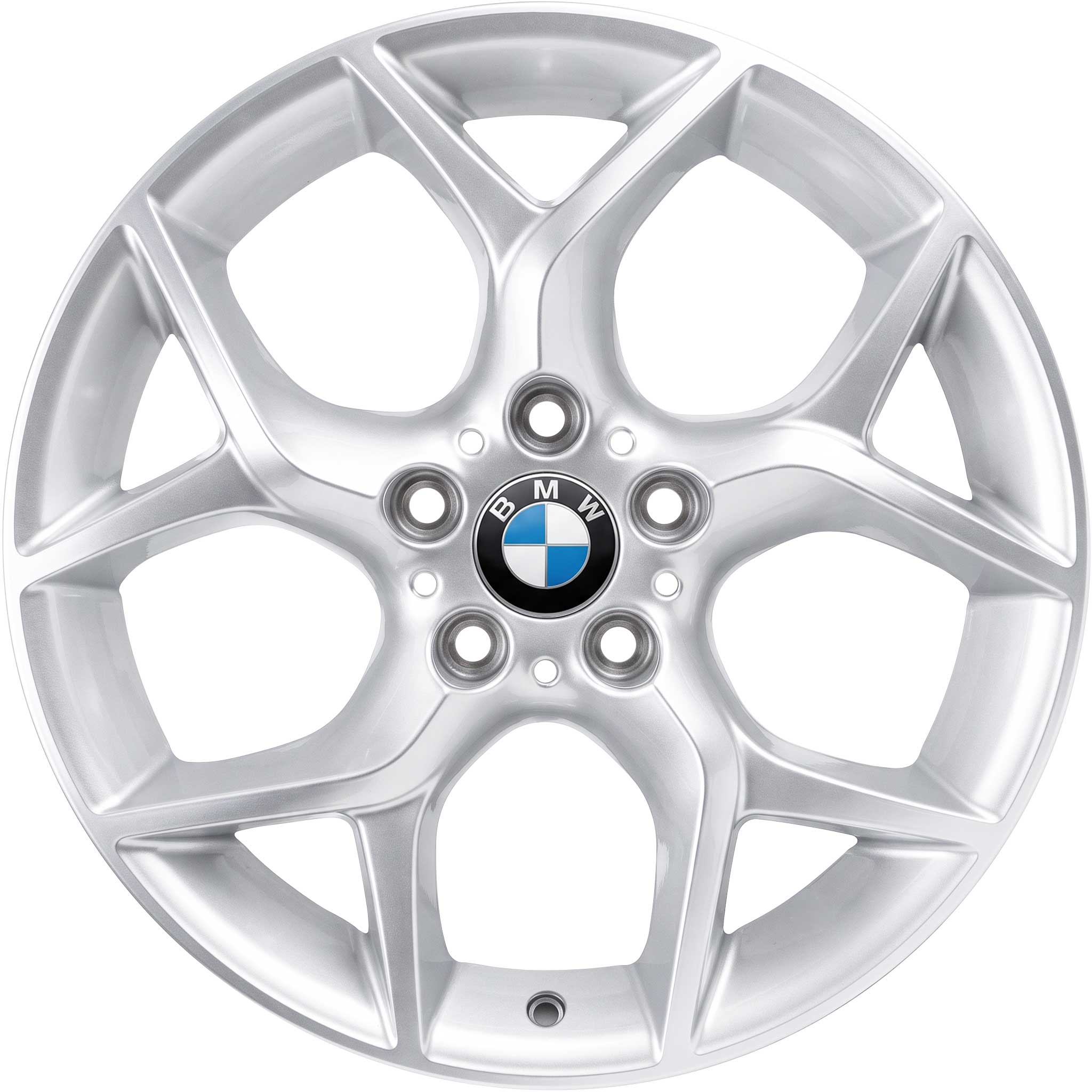 BMW 322 Silver Alloy Wheel Product Image #1