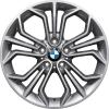 BMW 323 Ferric Grey with Bright Turned Wheel Img 1
