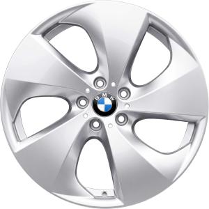 20" BMW 297 Silver LEFT alloy wheel