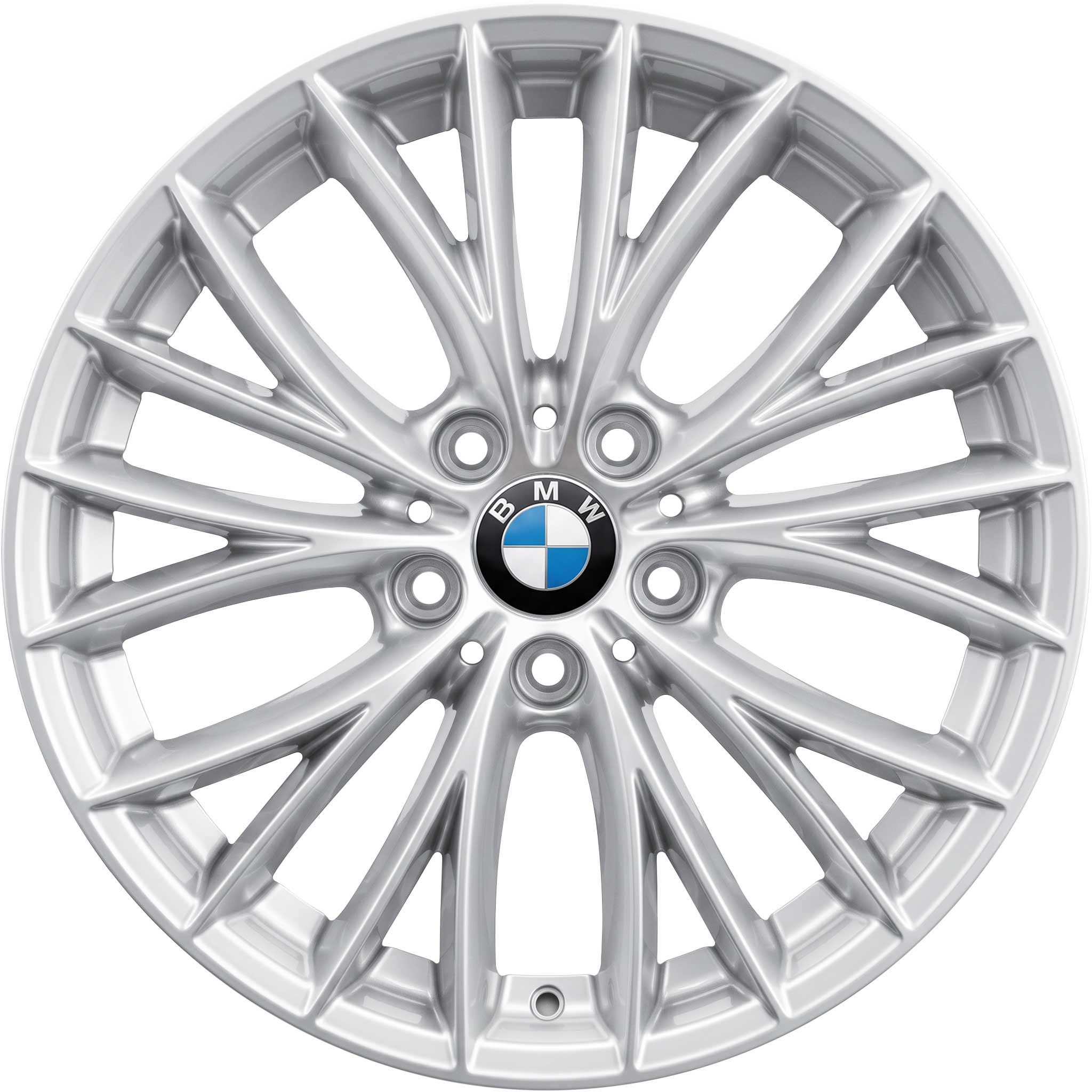 BMW 342 Silver Alloy Wheel Product Image #1