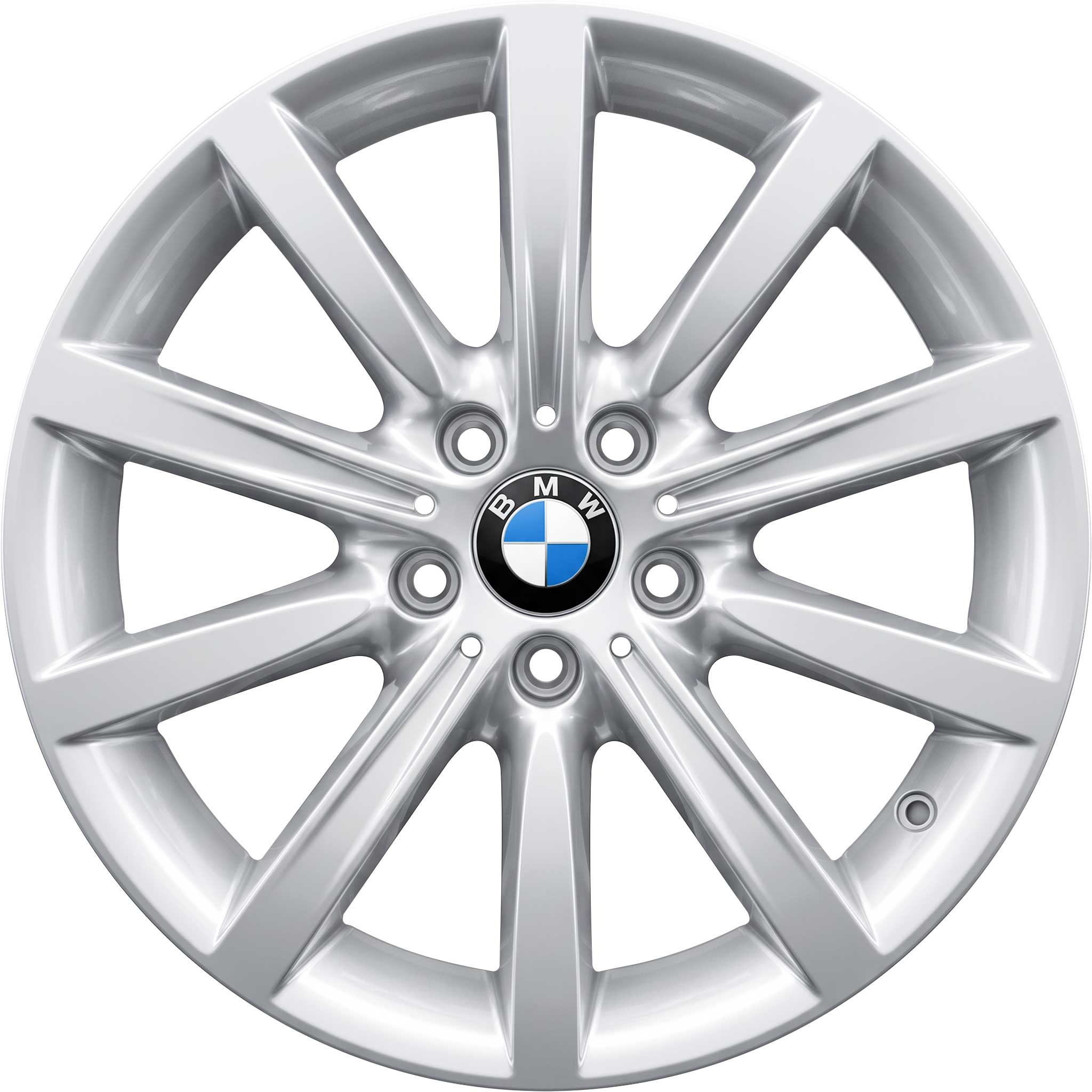 BMW 365 Silver Alloy Wheel Product Image #1