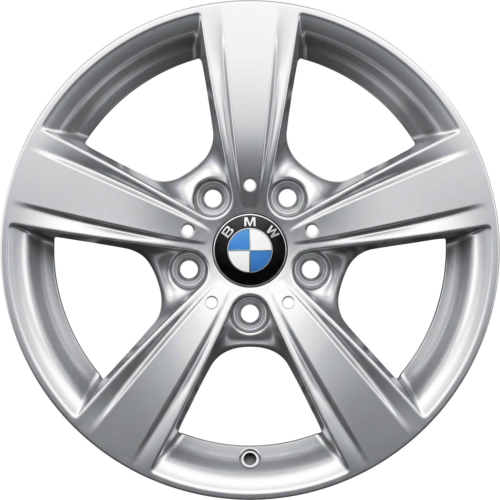BMW 376 Silver Alloy Wheel Product Image #1
