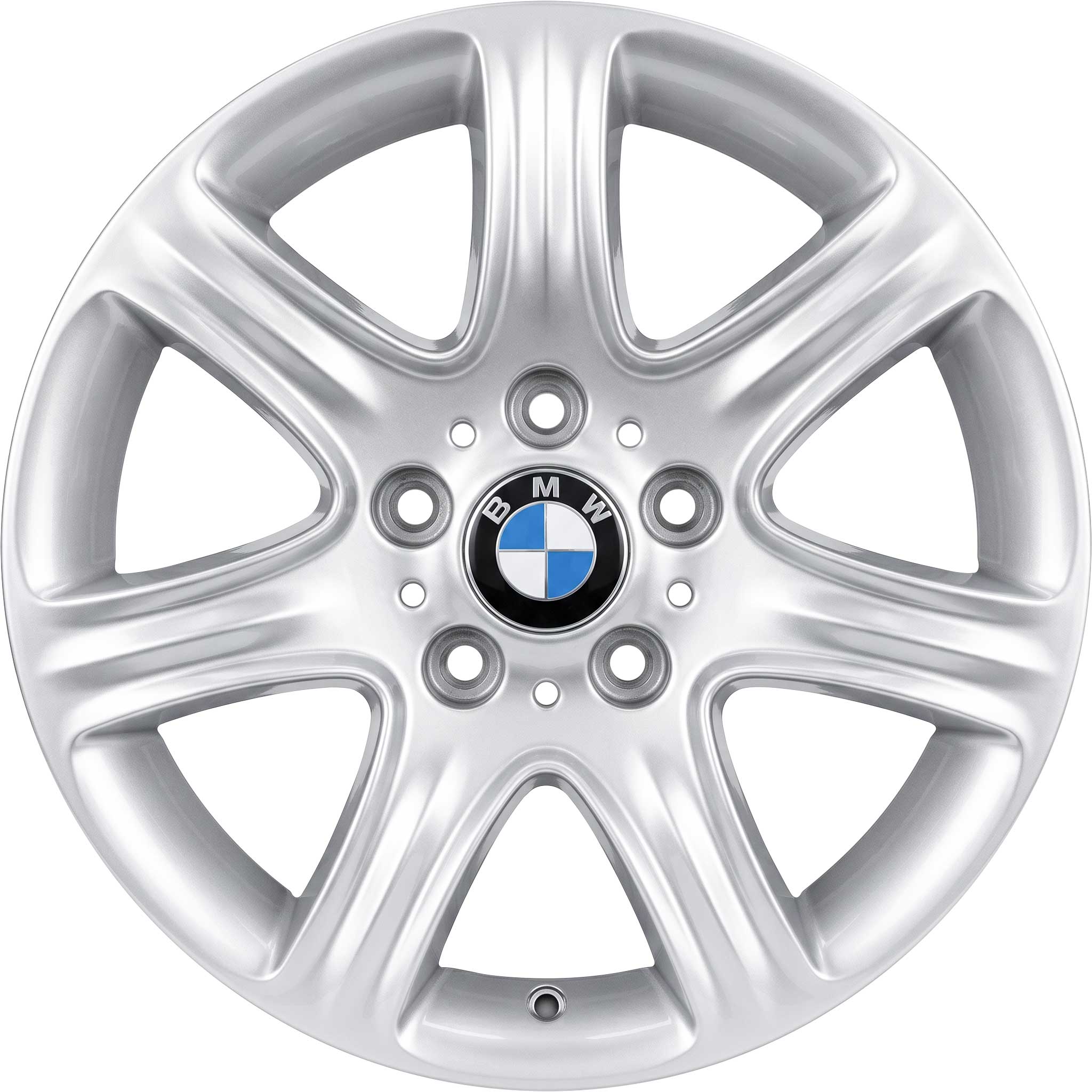 BMW 377 Silver Alloy Wheel Product Image #1