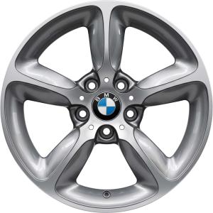 BMW 382 Space Grey with Bright Turned Alloy Wheel for BMW 2 Series F22 - Sizes 17in