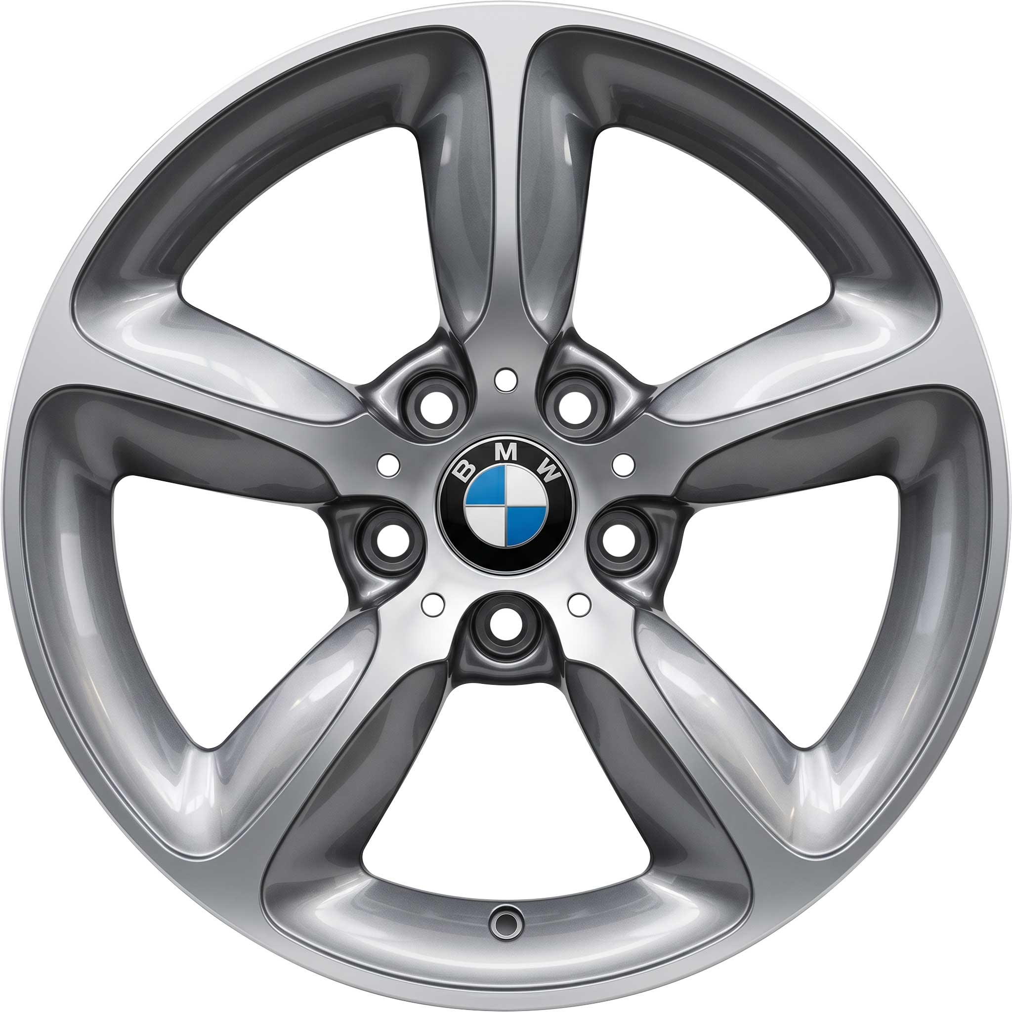 BMW 382 Space Grey with Bright Turned Alloy Wheel Product Image #1