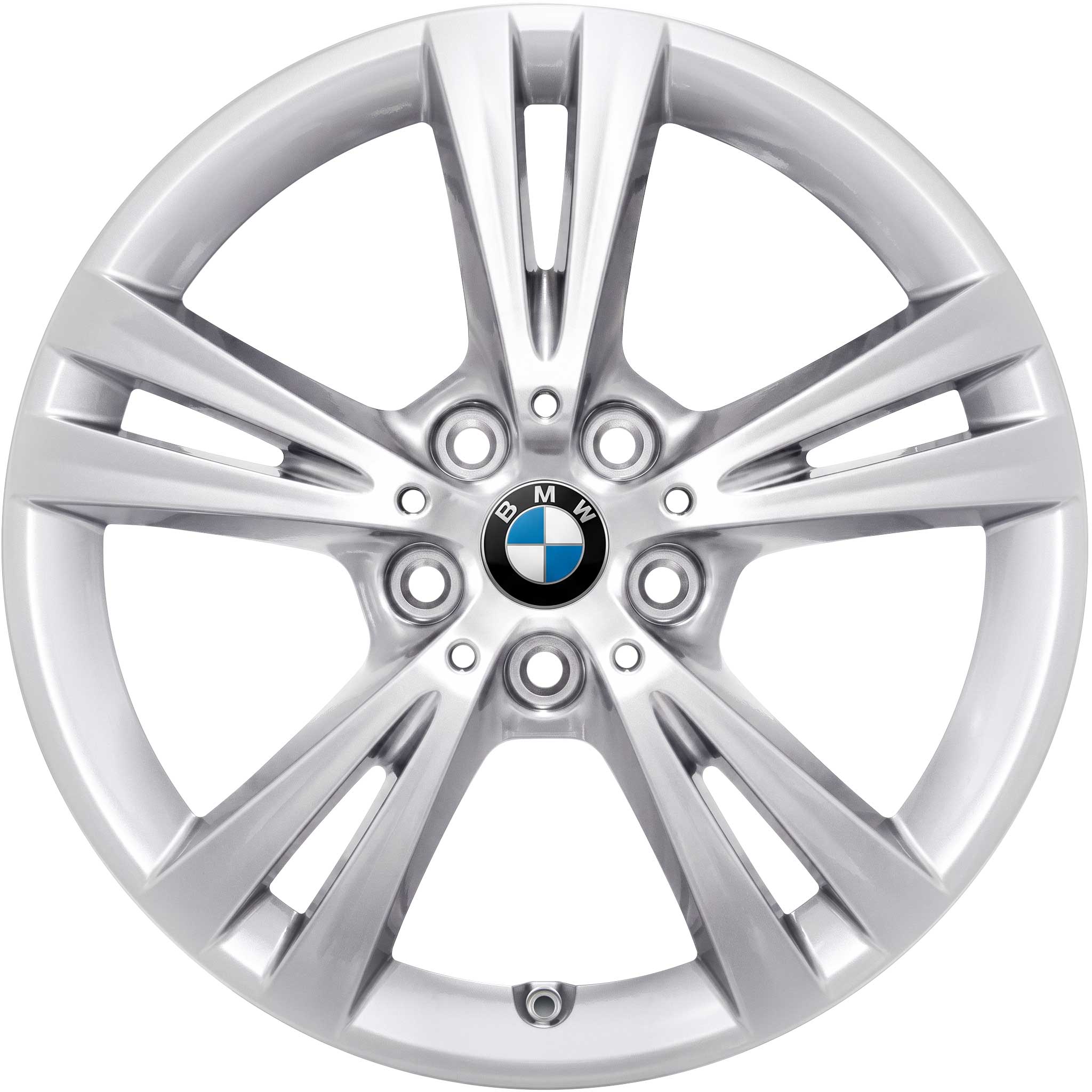 BMW 385 Silver Alloy Wheel Product Image #1