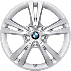 BMW 385 Silver Alloy Wheel for BMW 1 Series F20 - Sizes 18in