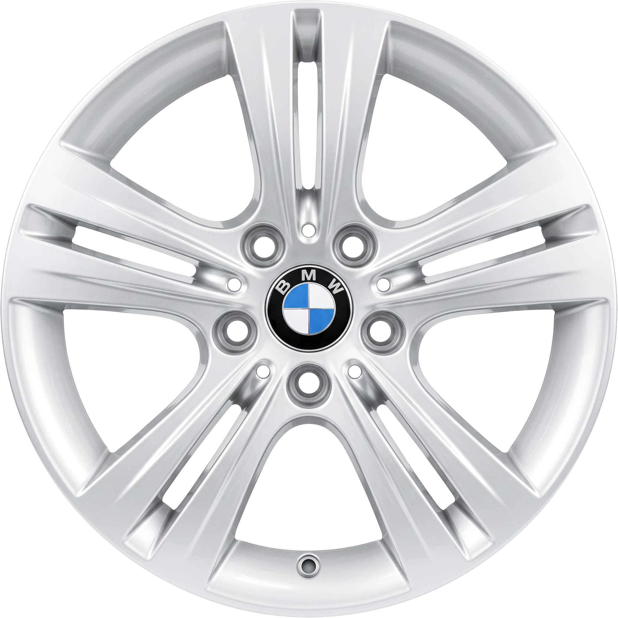 BMW 392 Silver Alloy Wheel Product Image #1