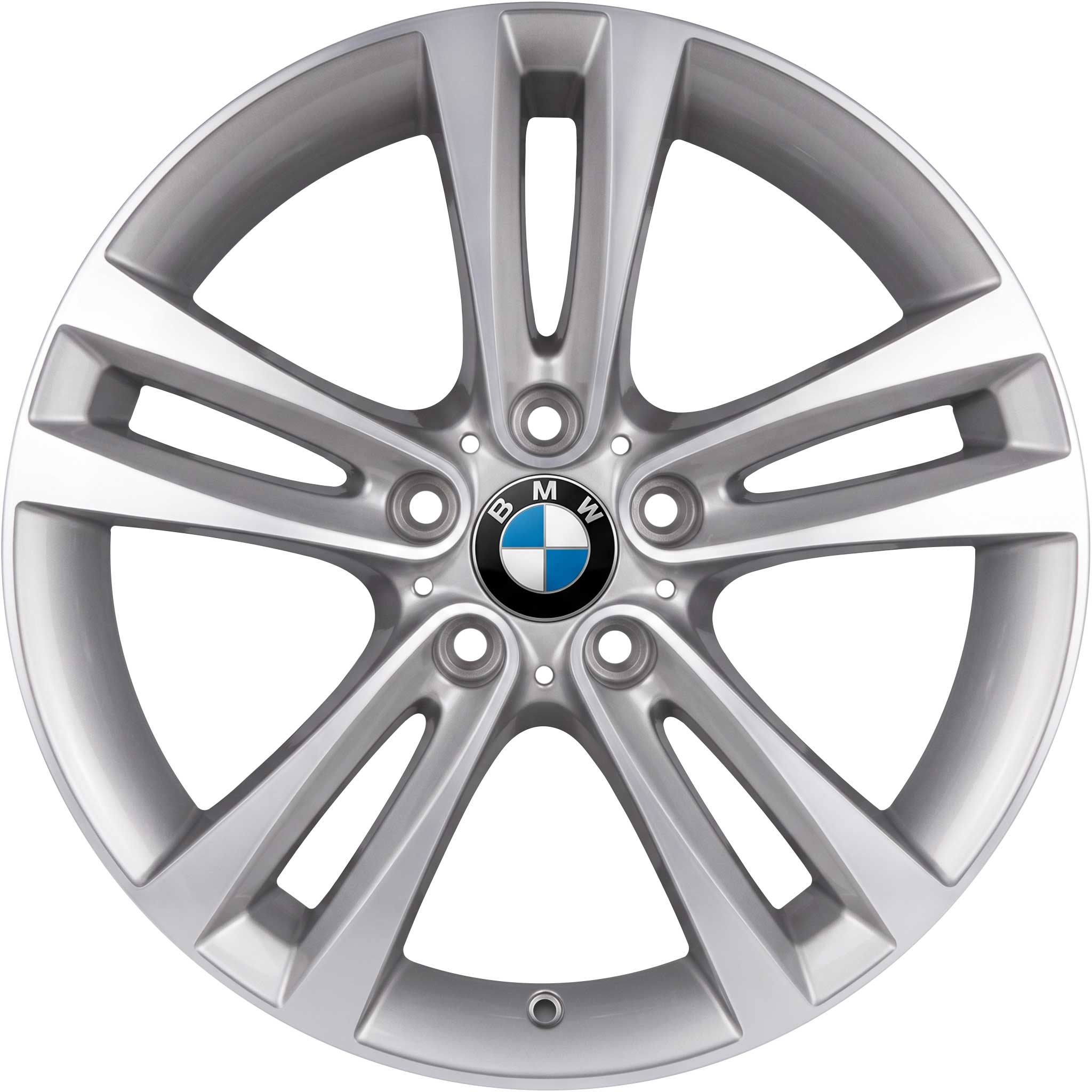 BMW 397 Ferric Grey with Bright Turned Alloy Wheel Product Image #1